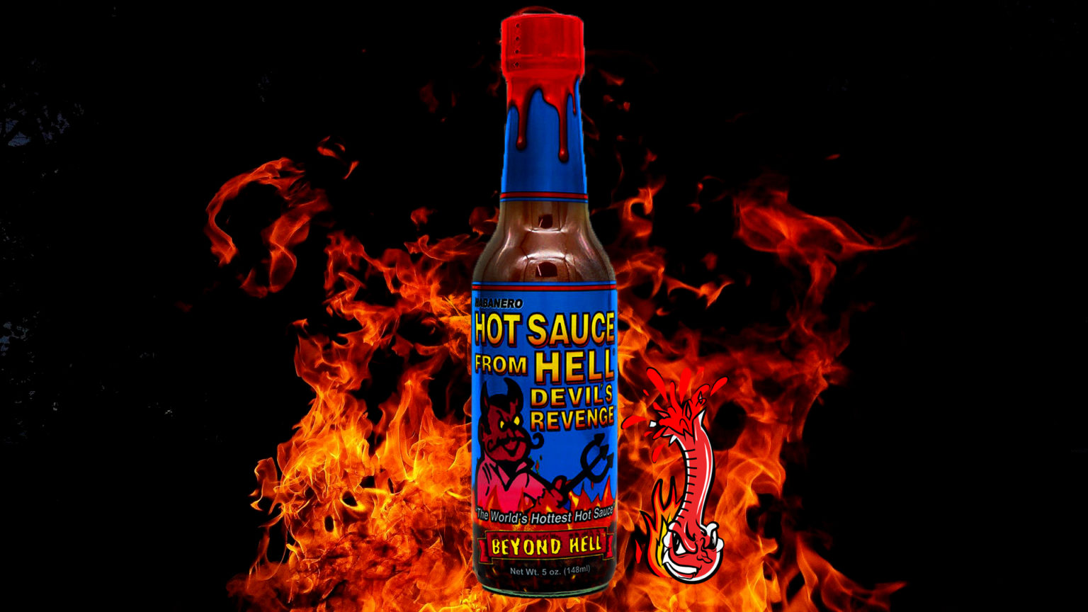 Devils Revenge Hot Sauce Extrait Captain Peppers 6292